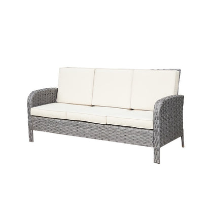 PATIO FESTIVAL 6-Piece Cushioned Conversation/ Dining Set