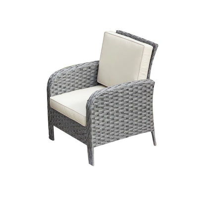 PATIO FESTIVAL 6-Piece Cushioned Conversation/ Dining Set