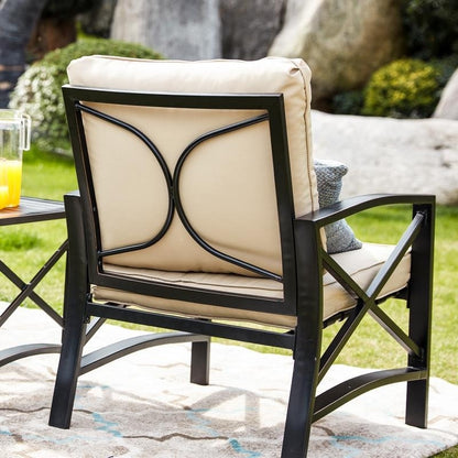 PATIO FESTIVAL 6-Piece 4-Seat Outdoor Seating Group with Cushions