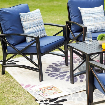 PATIO FESTIVAL 6-Piece 4-Seat Outdoor Seating Group with Cushions