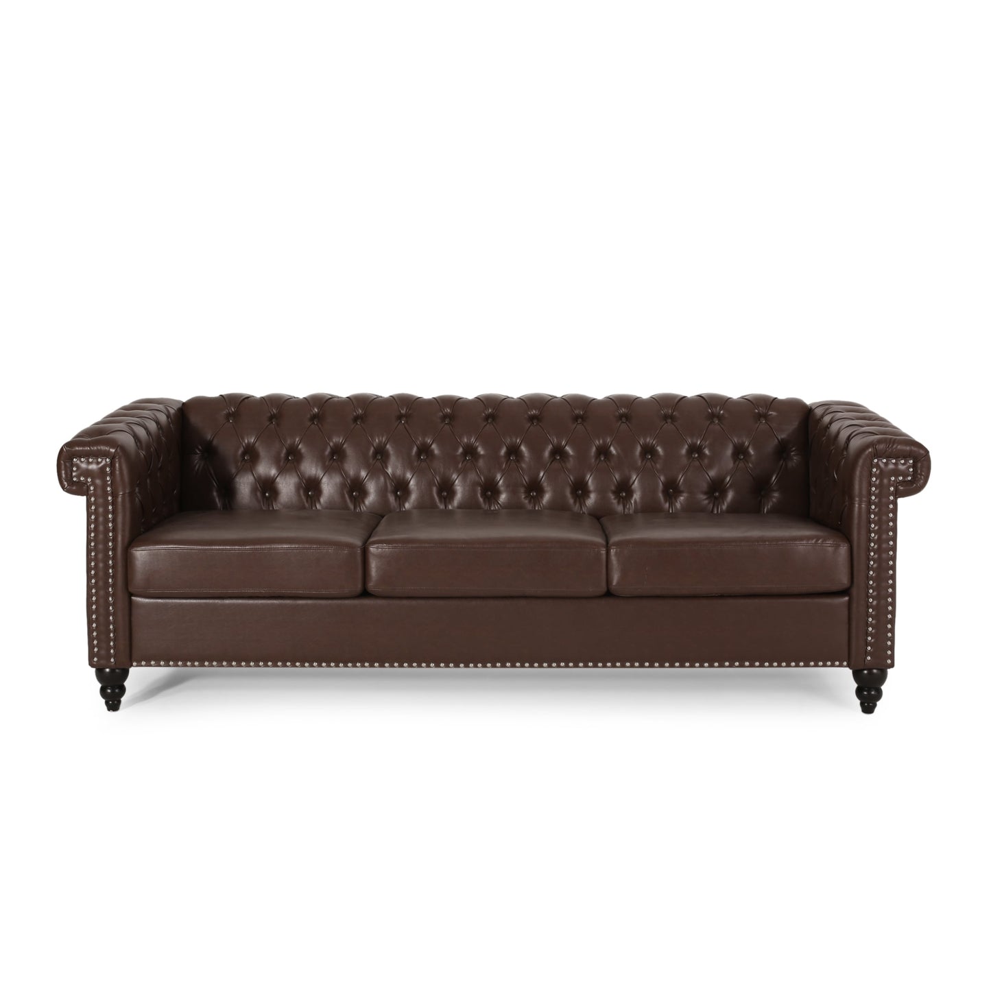 Parkhurst Chesterfield Tufted 3-seat Sofa by Christopher Knight Home