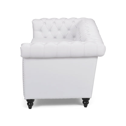 Parkhurst Chesterfield Tufted 3-seat Sofa by Christopher Knight Home