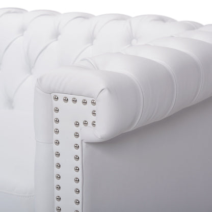 Parkhurst Chesterfield Tufted 3-seat Sofa by Christopher Knight Home