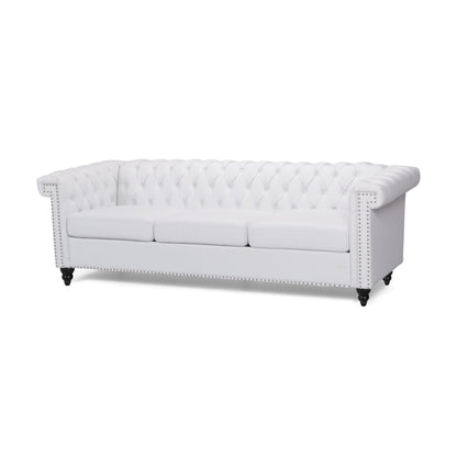 Parkhurst Chesterfield Tufted 3-seat Sofa by Christopher Knight Home