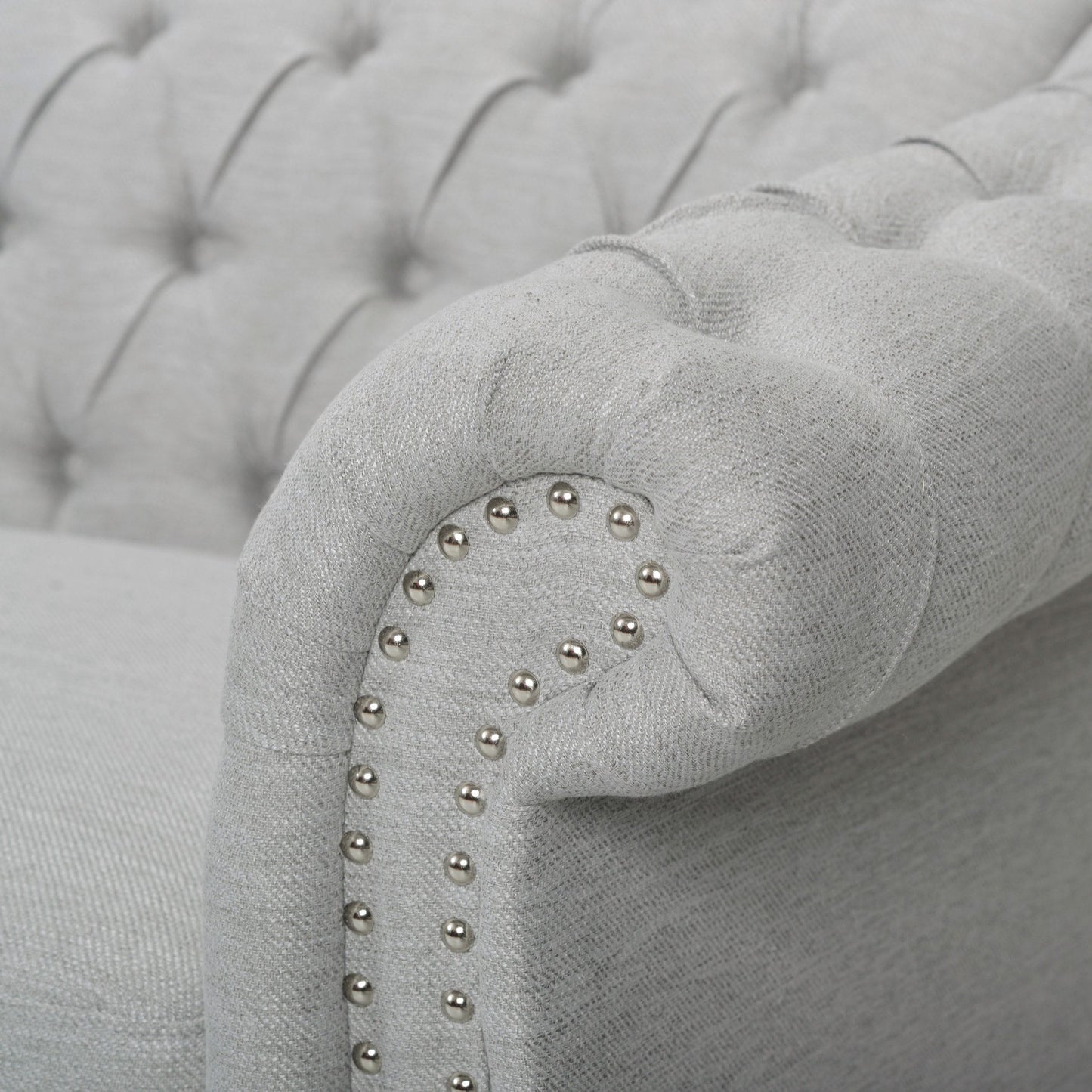 Parksley Tufted Chesterfield 3-seat Sofa by Christopher Knight Home