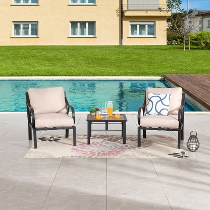 Patio Festival 3-Piece Conversation Set