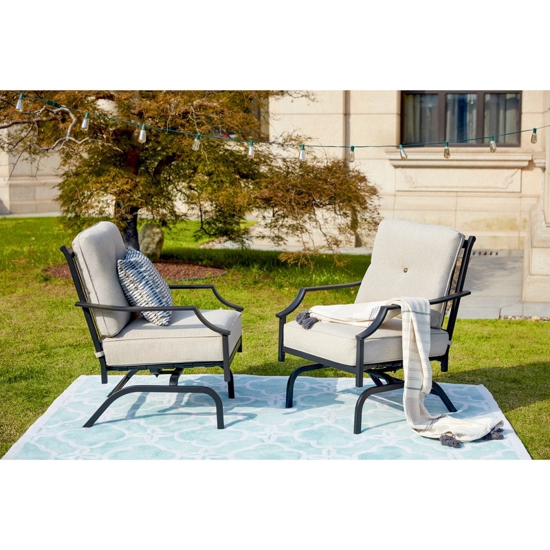 Patio Festival 5-Piece Outdoor Conversation Set with Fire Pit