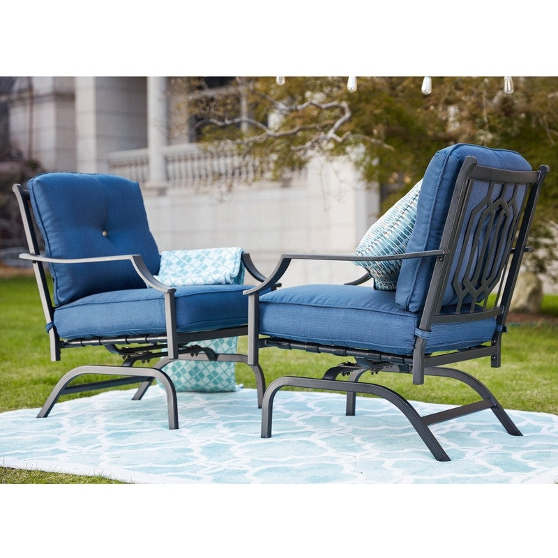 Patio Festival 5-Piece Outdoor Conversation Set with Fire Pit
