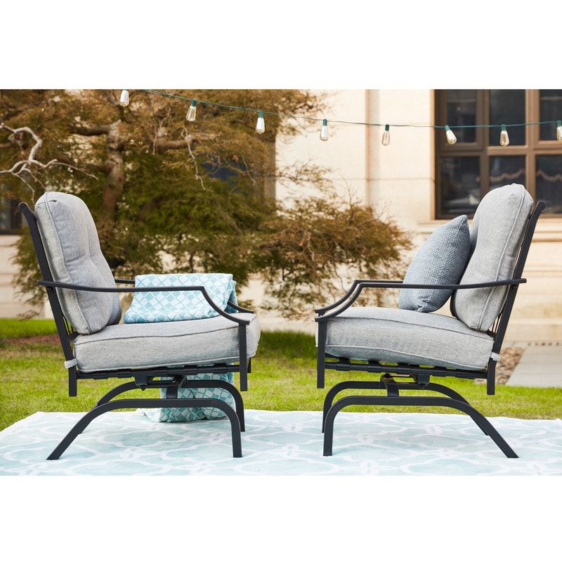 Patio Festival 5-Piece Outdoor Conversation Set with Fire Pit