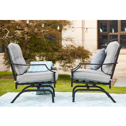 Patio Festival 5-Piece Outdoor Conversation Set with Fire Pit