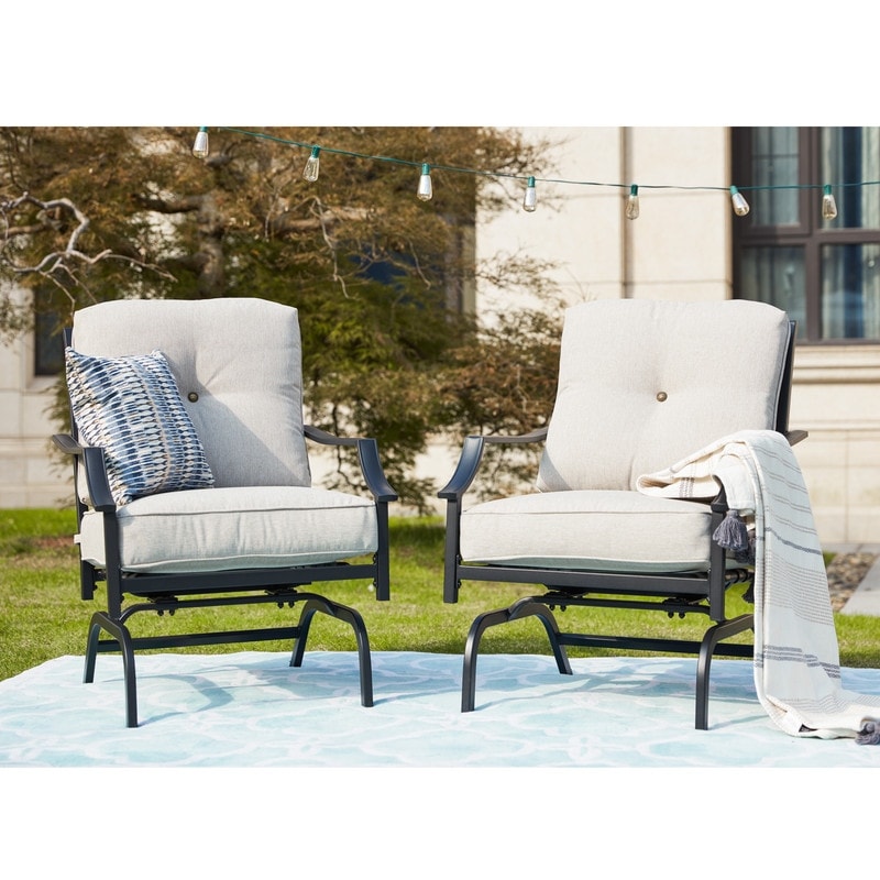 Patio Festival 5-Piece Outdoor Conversation Set with Fire Pit