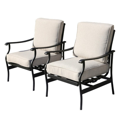 Patio Festival 6-Piece Outdoor Metal Sofa Seating Set