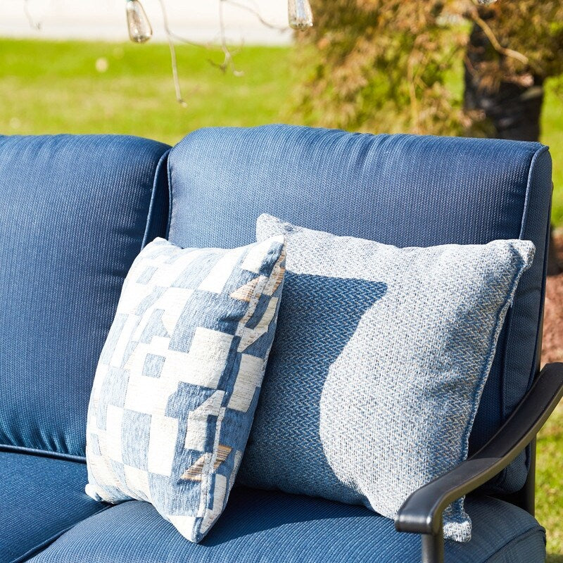 Patio Festival 6-Piece Outdoor Metal Sofa Seating Set