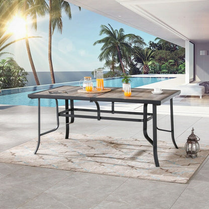Patio Festival 7-Piece Outdoor 6-Person Dining Set