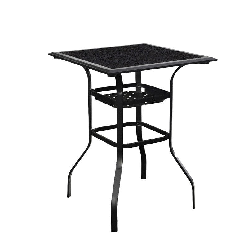 Patio Festival 6-Person Outdoor Bar Height Swivel Bistro Dining Set