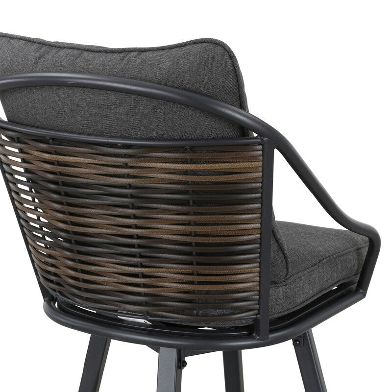 Patio Festival 9-Piece Bar Height Dining Set with Swivel Chairs