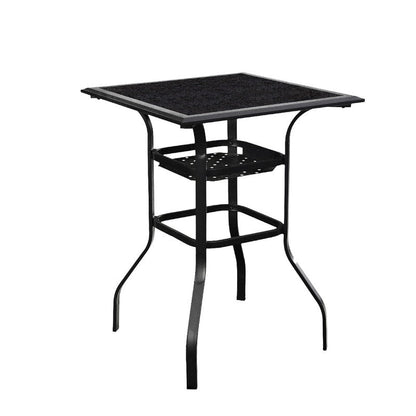 Patio Festival 9-Piece Bar Height Dining Set with Swivel Chairs