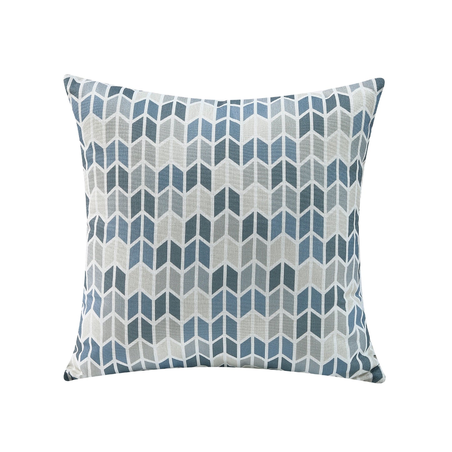 Pery Sofa w 2 Pillows, Reversible Cushions, Light Gray 84 Inch