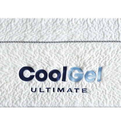 Classic Brands 14-inch Cool Gel Memory Foam Mattress with Pillow - White
