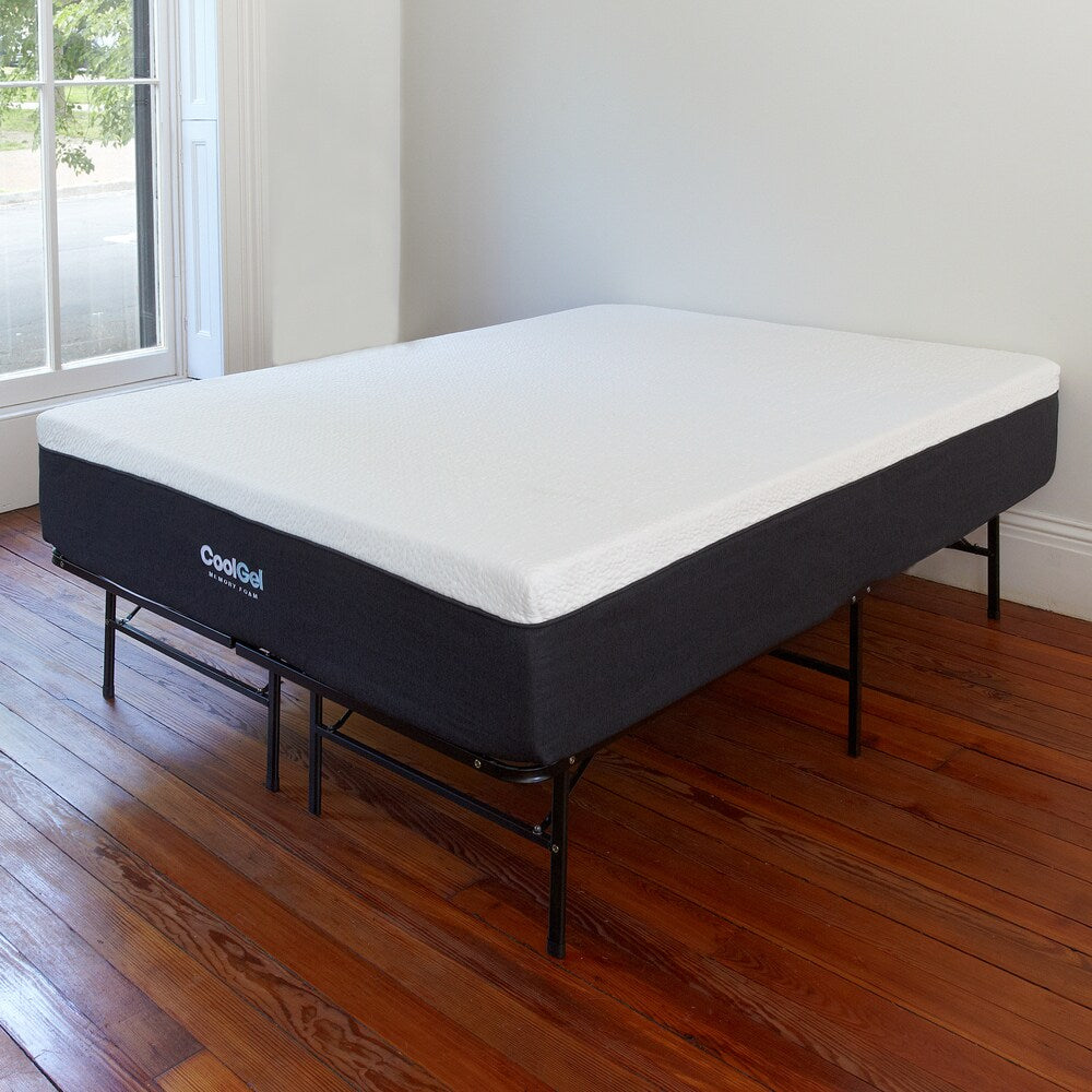 Classic Brands Alese 12-inch Cool Gel Memory Foam Mattress Set