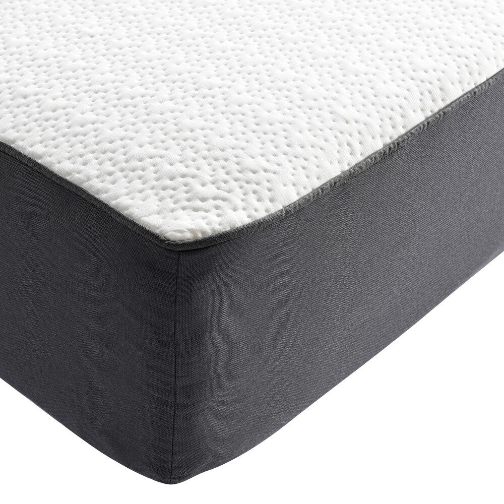 Classic Brands Dahlia 10.5-Inch Gel Memory Foam Mattress and Adjustable Bed Set