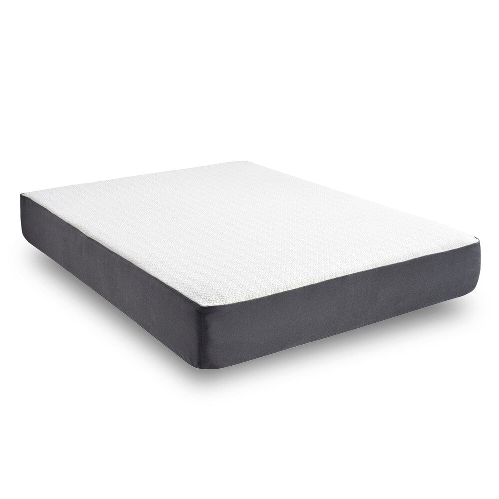 Classic Brands Dahlia 10.5-Inch Gel Memory Foam Mattress and Adjustable Bed Set