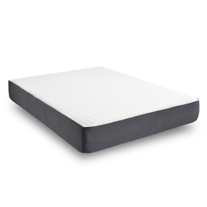 Classic Brands Dahlia 10.5-Inch Gel Memory Foam Mattress and Adjustable Bed Set