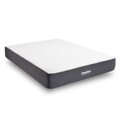 Classic Brands Dahlia 10.5-inch Cool Gel Memory Foam Mattress Set