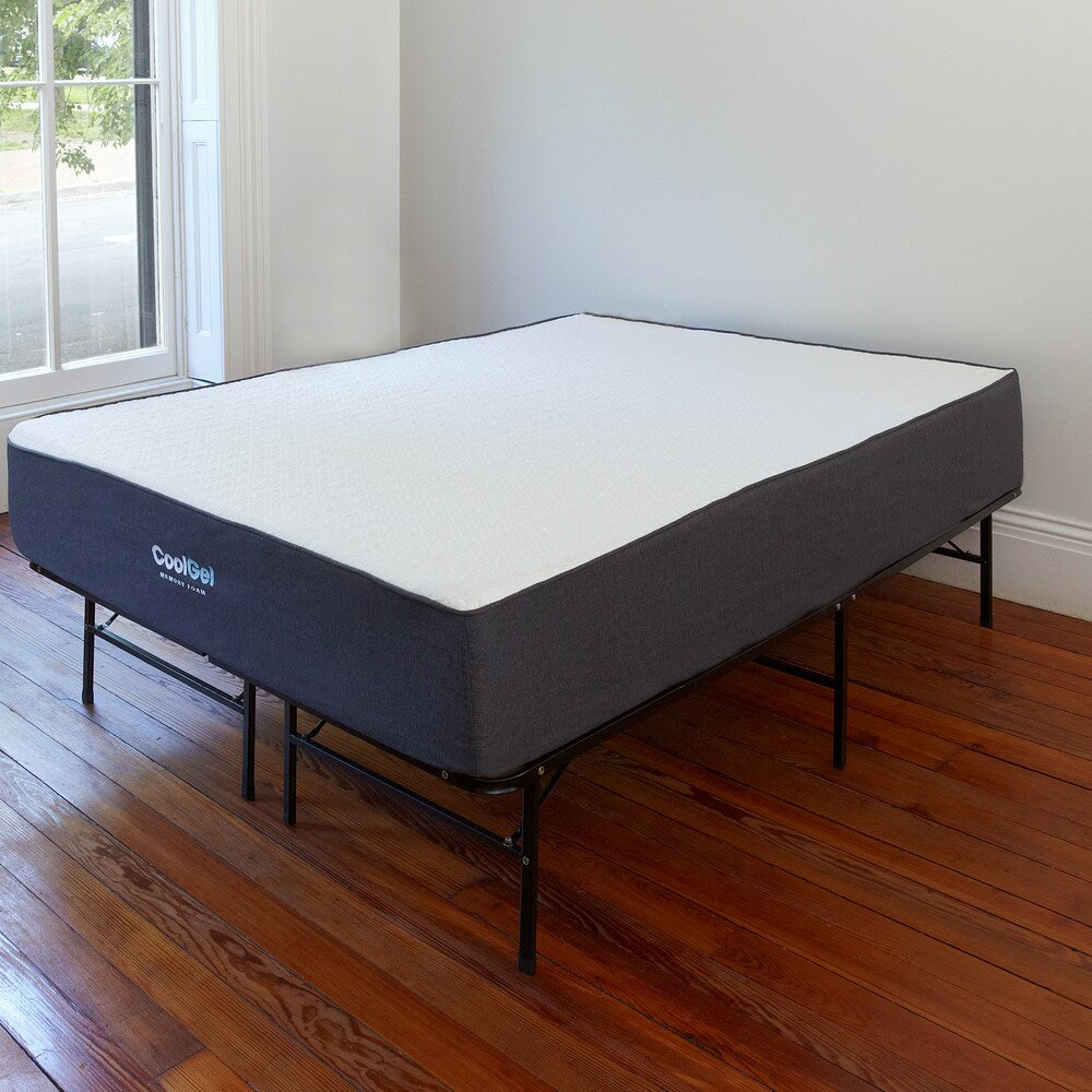 Classic Brands Dahlia 10.5-inch Cool Gel Memory Foam Mattress Set