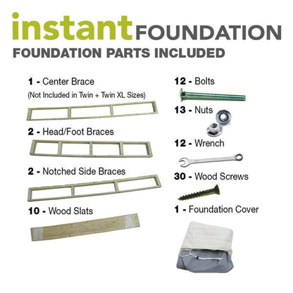 Classic Brands Low Profile 4-inch Box Spring