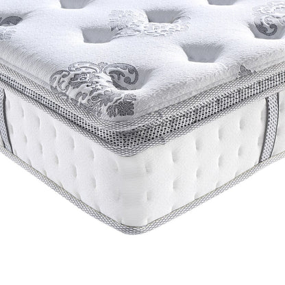 Classic Brands Newberry 12-inch Hybrid Pillowtop Mattress - White