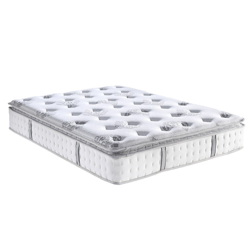 Classic Brands Newberry 12-inch Hybrid Pillowtop Mattress - White