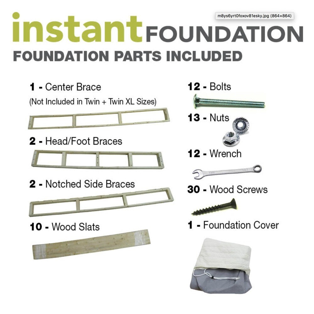 Classic Brands Somerset 8-inch Mattress Foundation