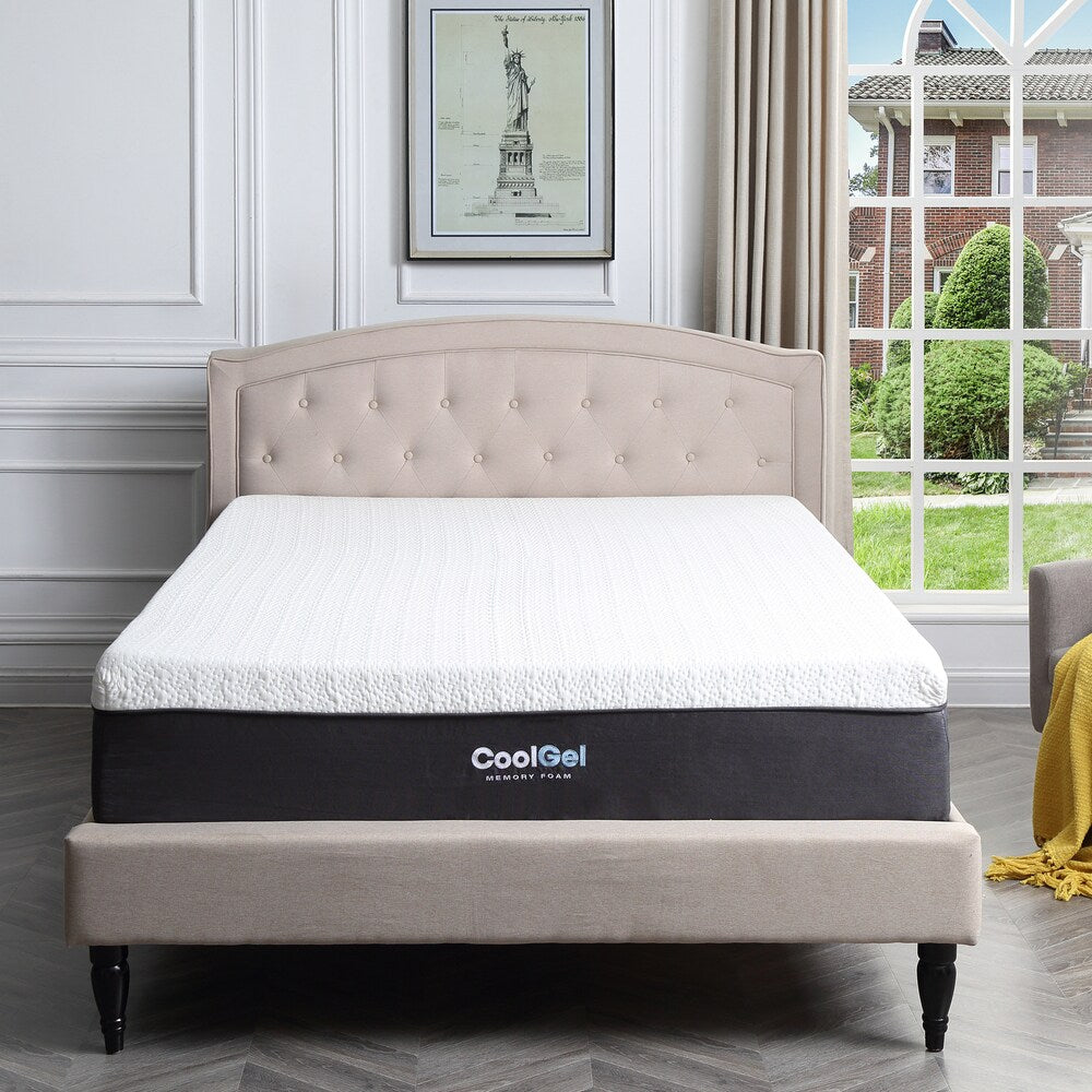 Classic Brands Ventilated 12-inch Cool Gel Memory Foam Mattress