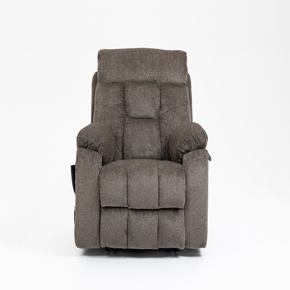 Power Lift Recliner Chair with Massage and Heat for Elder,Bigmen Electric Recliner Dual Motor Cup Holders,Side Pocket