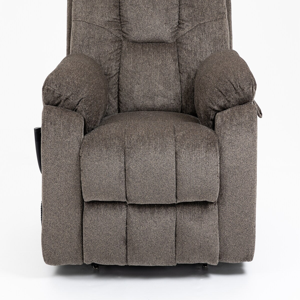 Power Lift Recliner Chair with Massage and Heat for Elder,Bigmen Electric Recliner Dual Motor Cup Holders,Side Pocket