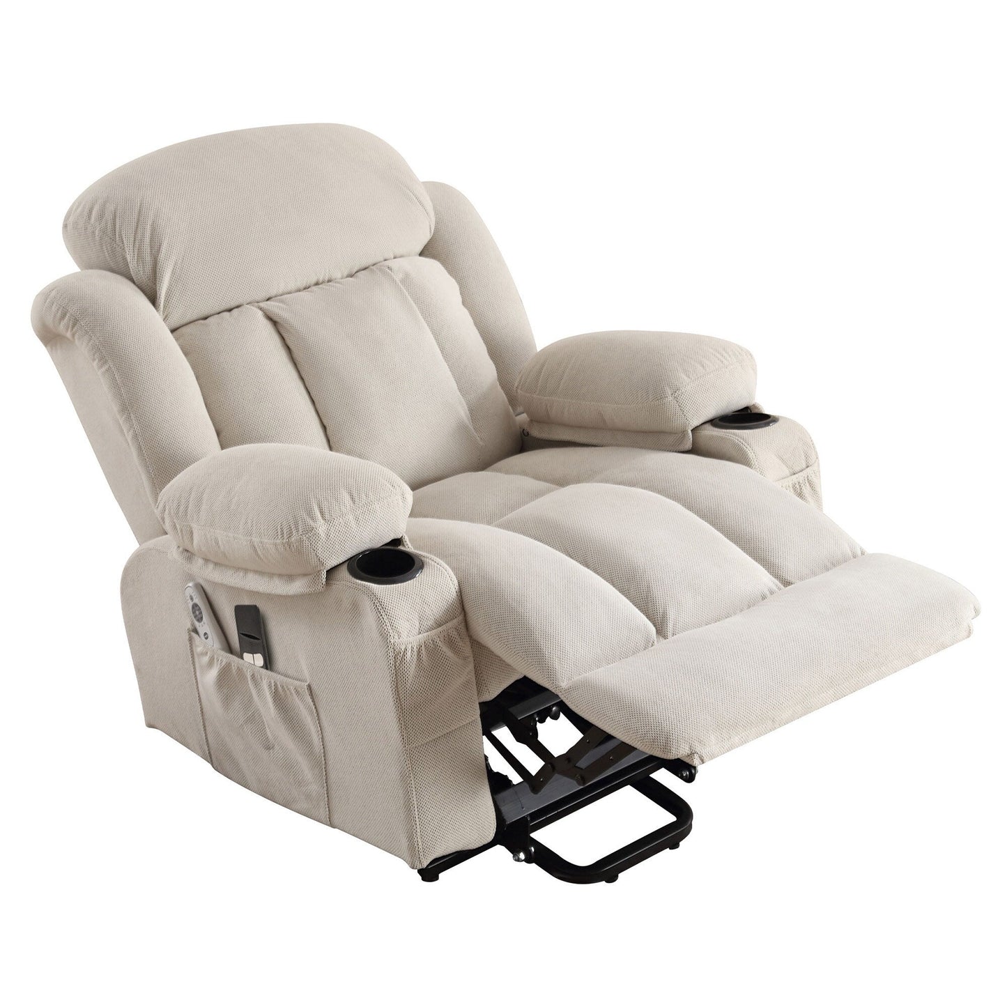 Power Lift Recliner Chair with Massage, Heat & USB—Electric Lift Sofa