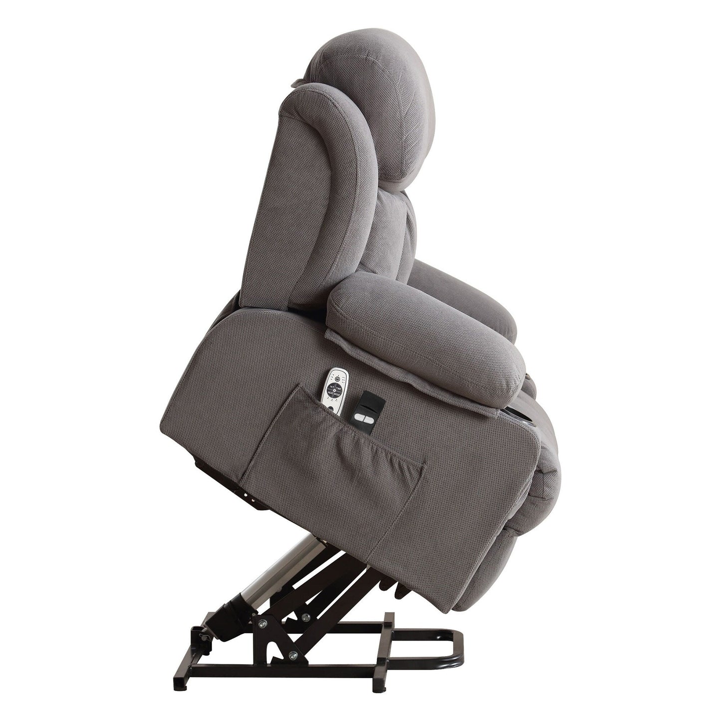 Power Lift Recliner Chair with Massage, Heat & USB—Electric Lift Sofa