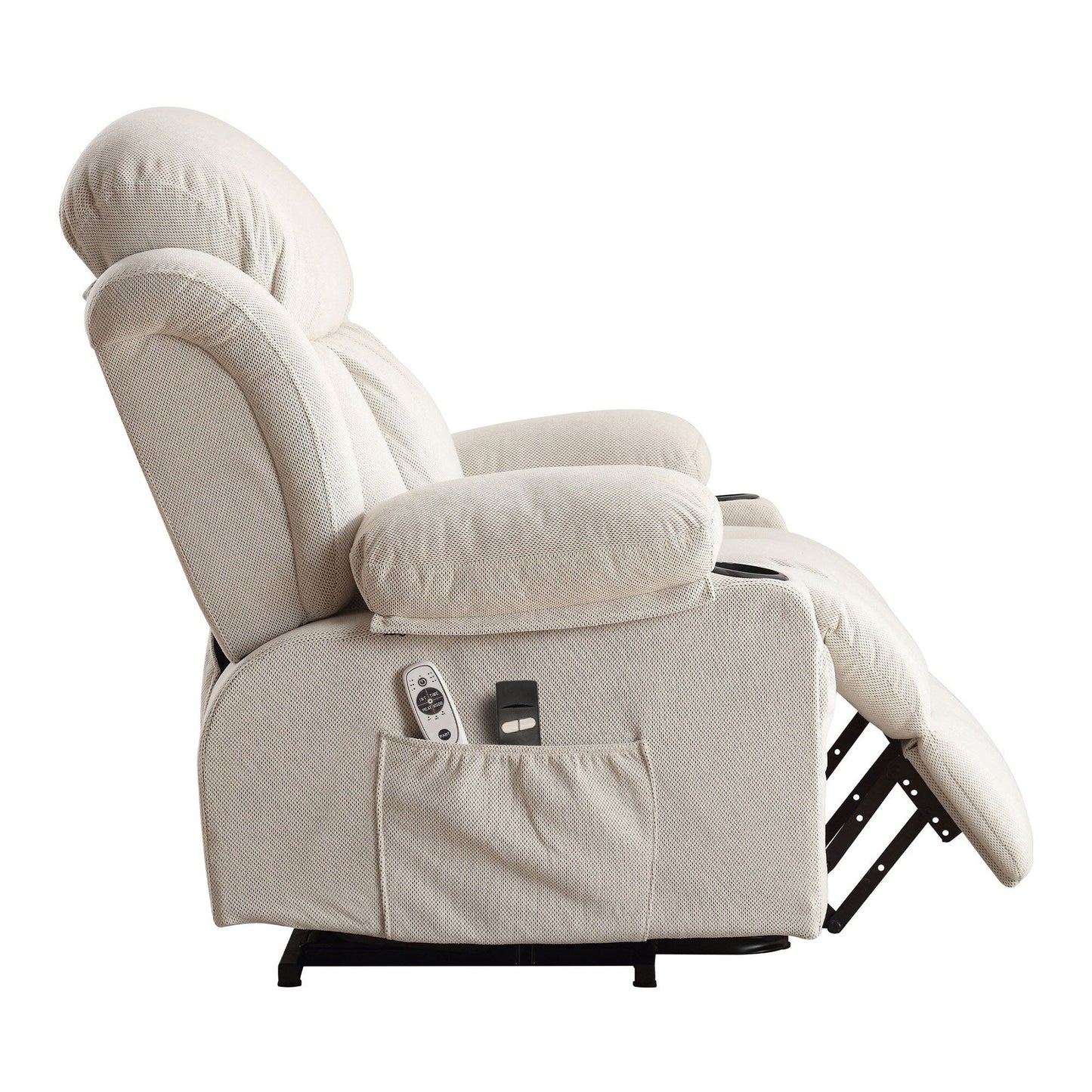 Power Lift Recliner Chair with Massage, Heat & USB—Electric Lift Sofa