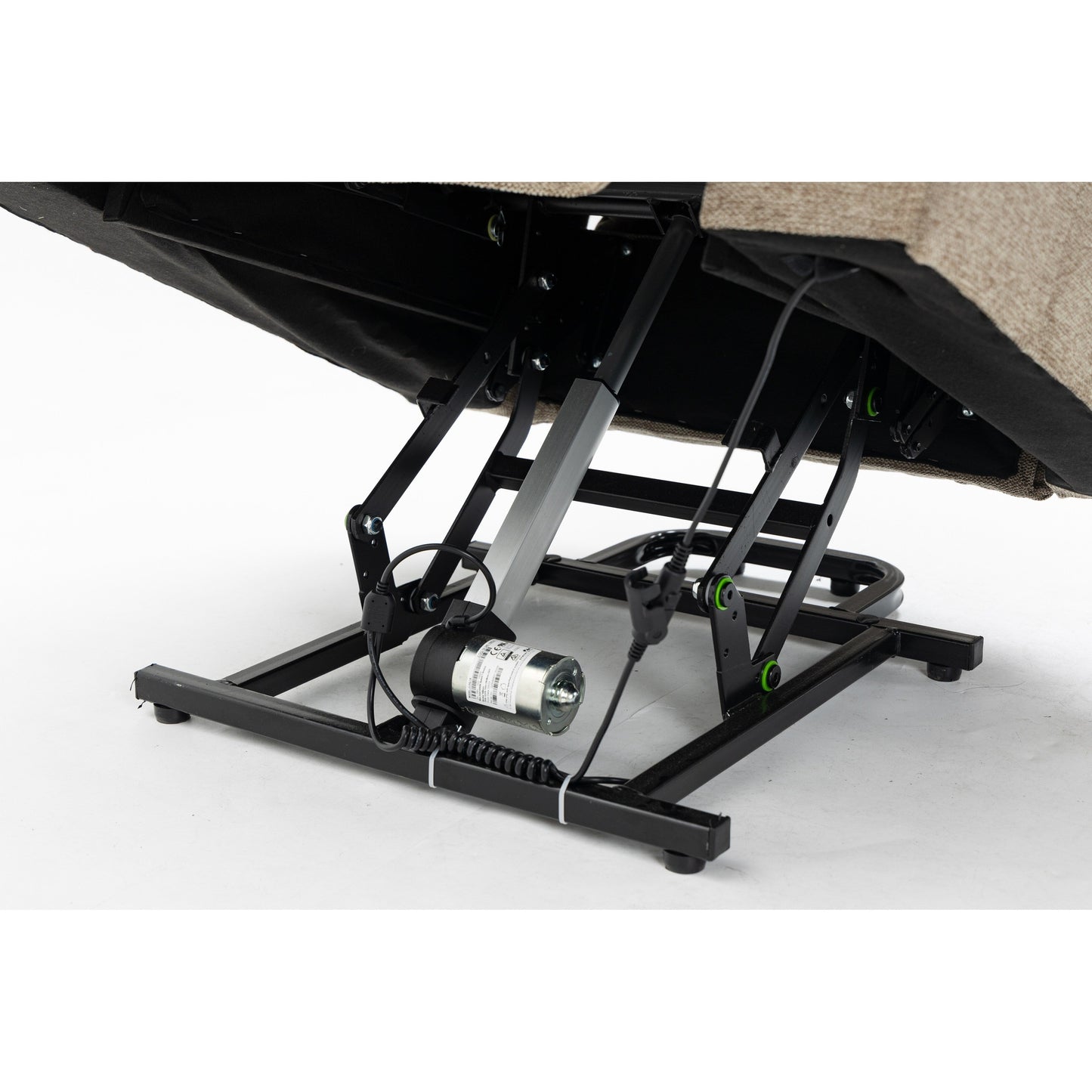 Power Lift Recliner Chair with Massage, Lumbar Heat, USB Charging Port, and Cup Holders