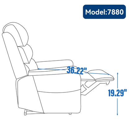 Power Lift Recliner Chair with Power-Remote