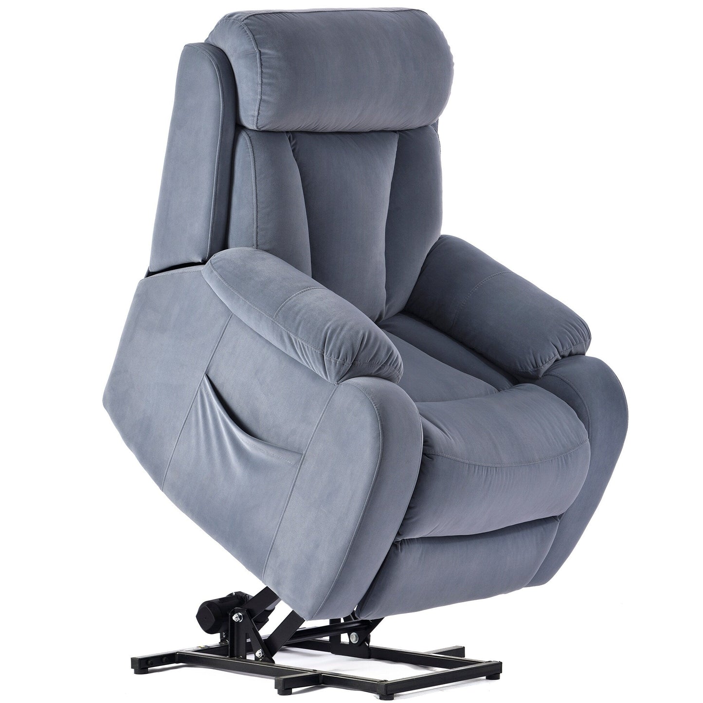 Power Lift Recliner for Elderly with Remote & Side Pocket