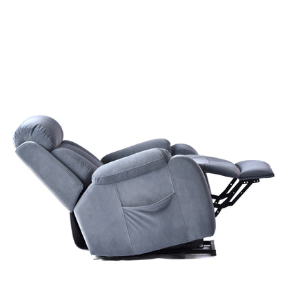 Power Lift Recliner for Elderly with Remote & Side Pocket
