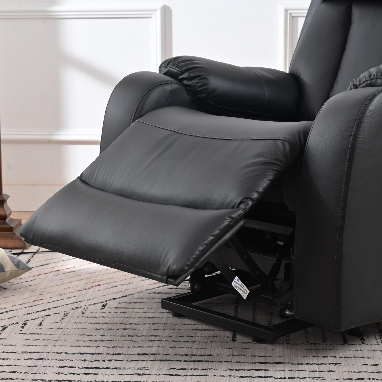 Power Lift Recliner for Elderly with Remote & Side Pocket