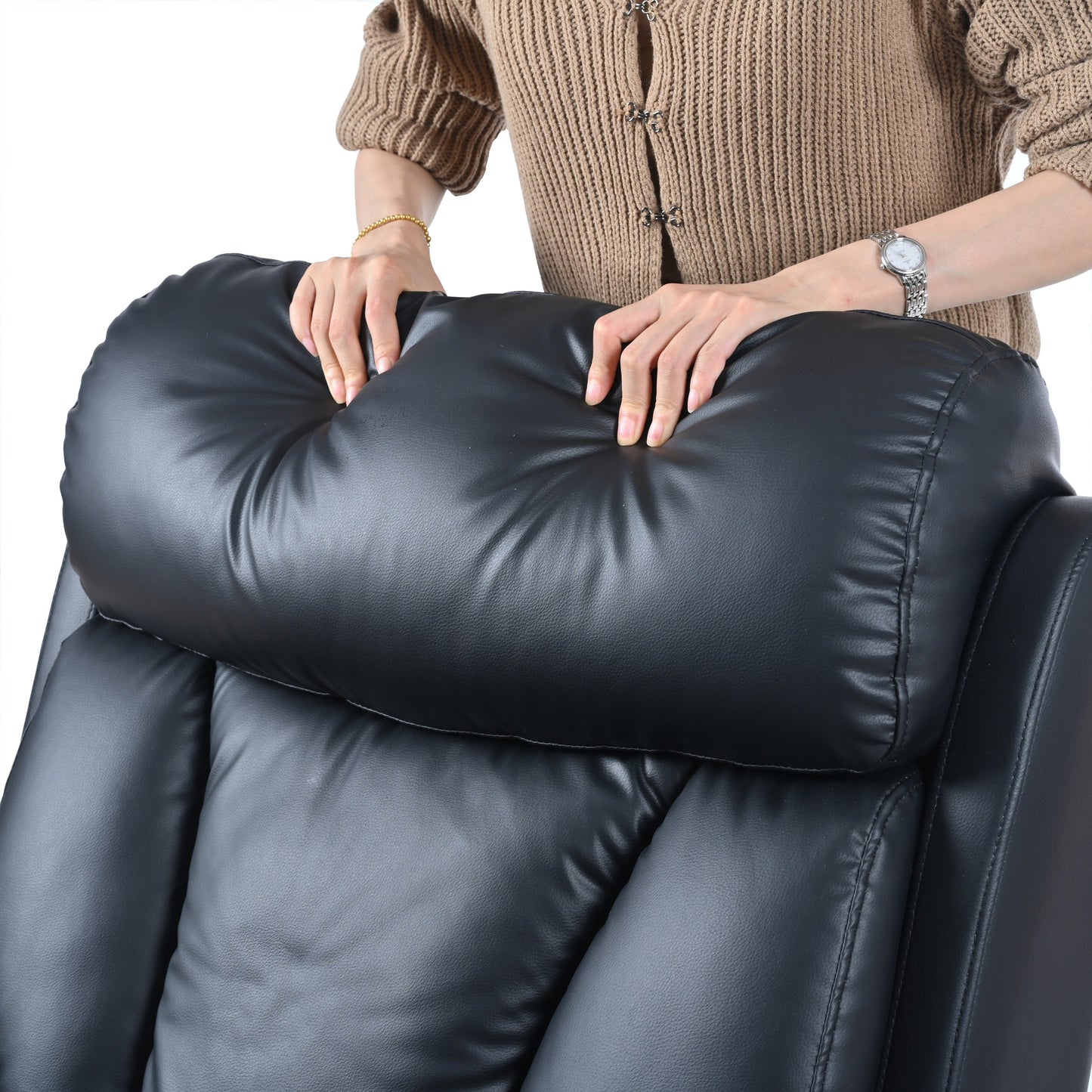 Power Lift Recliner for Elderly with Remote & Side Pocket