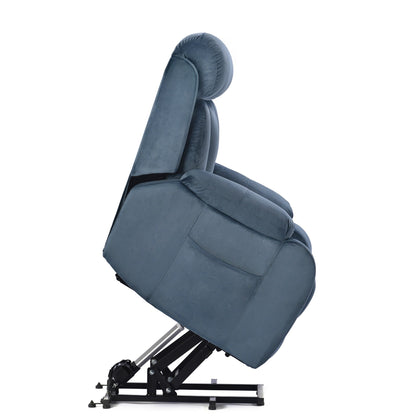 Power Lift Recliner for Elderly with Remote & Side Pocket