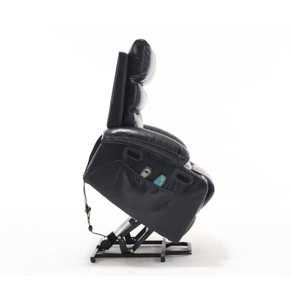 Power Lift Recliner with 4-Way Vibration Massage and Heating - 5 Modes, 2 Intensity Levels, 3 Timer Settings