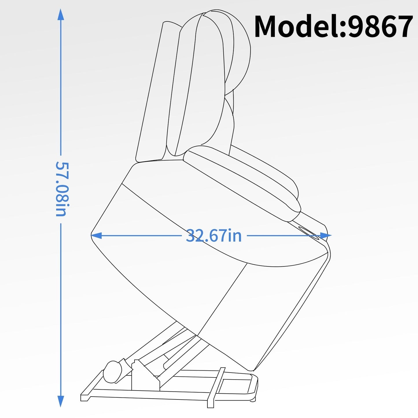 Power Lift Recliner with 8-Point Massage, Lumbar Heat, Dual USB Charging, and Stainless Steel Cup Holders