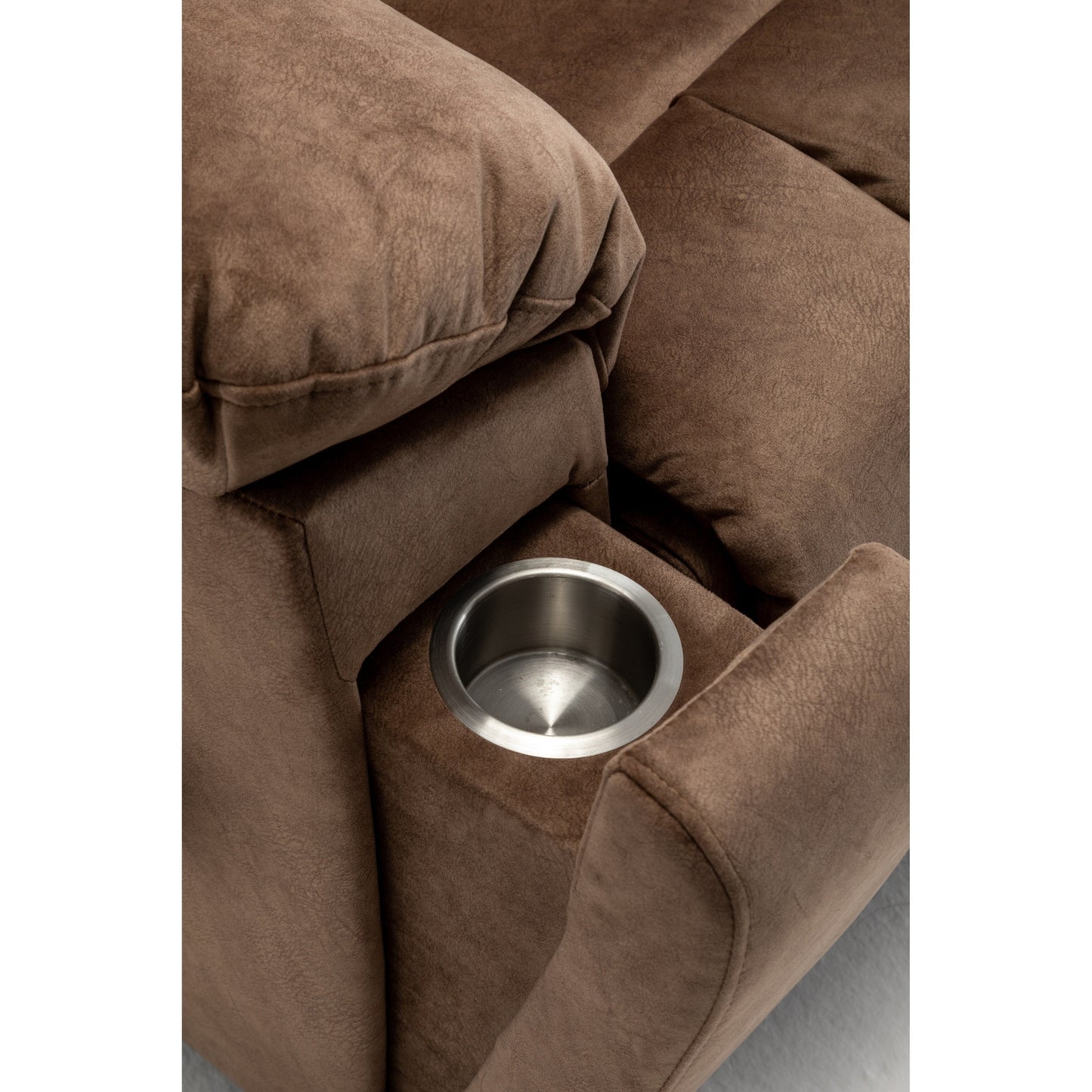 Power Lift Recliner with German Motor, Massage, Heat, Stainless Steel Cup Holders, and Quick Assembly