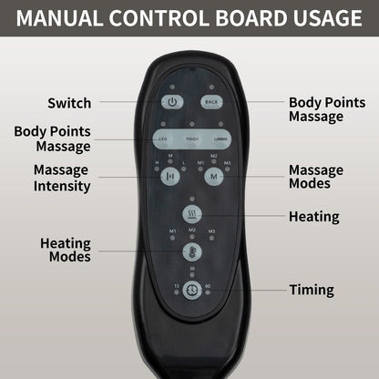 Power Lift Recliner with Massage & Lumbar Heat, USB Charging, Dual Cup Holders, and Spacious Side Storage